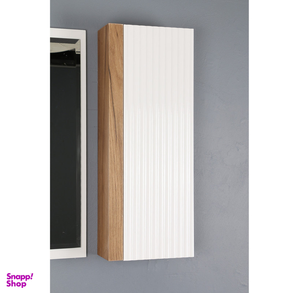 ست کابینت و روشویی دلفین مدل Znd-R23-W به همراه آینه و باکس