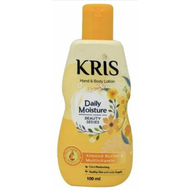 لوسیون دست و بدن کریس مدل daily moisture حجم 100 میلی لیتر