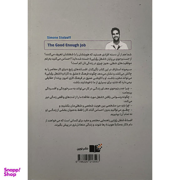 کتاب افسانه شغل رويايی اثر سيمونه استلزاف نشر نوين