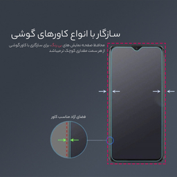 محافظ صفحه نمایش ریکام مدل CH2 مناسب برای گوشی موبایل سامسونگ Galaxy A73 5G