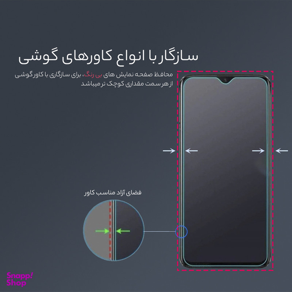 محافظ صفحه نمایش ریکام مدل CH2 مناسب برای گوشی موبایل سامسونگ Galaxy A73 5G