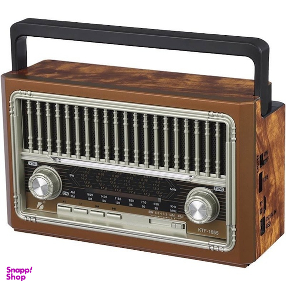 اسپیکر بلوتوثی قابل حمل کی تی اف مدل KTF-1655