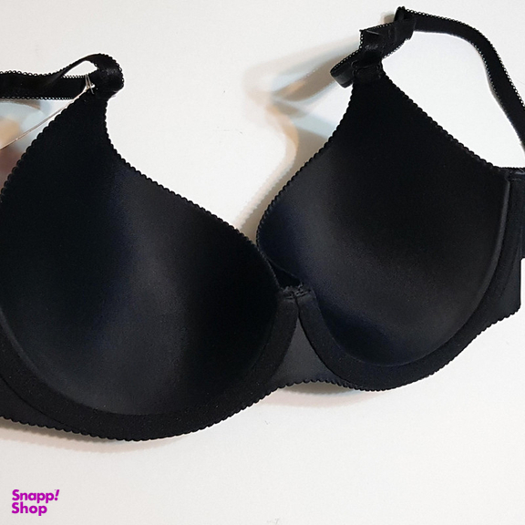 سوتین زنانه لین مدل فنردار پوش آپ کد 4680-704 رنگ مشکی