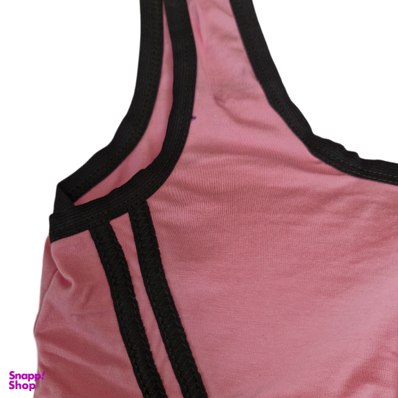 نیم تنه ورزشی دخترانه طرح کلوین کد 44 رنگ صورتی