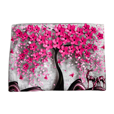 روبالشی پورشه سه بعدی طرح شکوفه کد 04