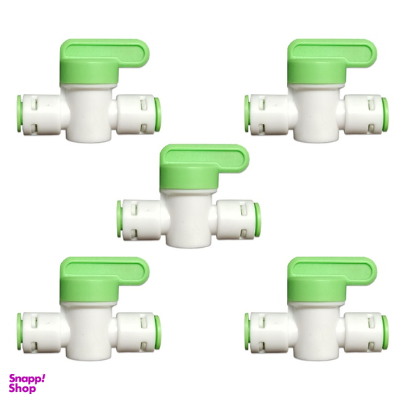 شیر بین راهی تصفیه آب تکومن کد t6 بسته 5 عددی