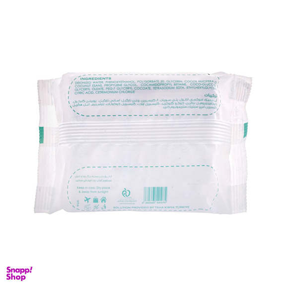 دستمال مرطوب کودک سون کوئین مدل سولینا Sensitive بسته 27 عددی