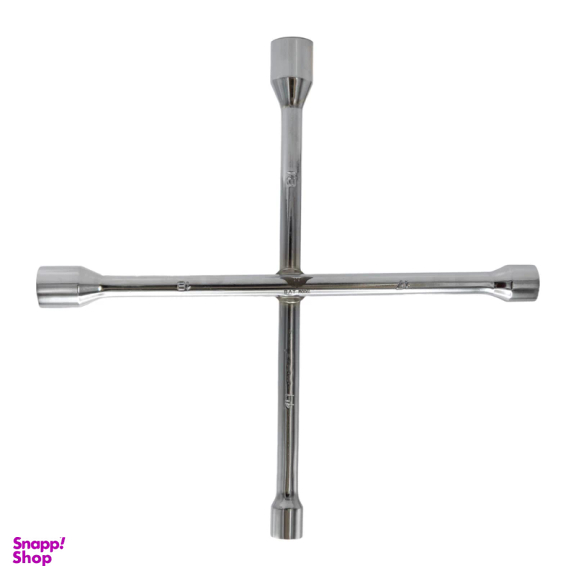 آچار خودرو و چرخ مدل بت کد YP-14-17-19-21MM سایز 14-21 میلی متر رنگ نقره ای