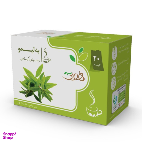 دمنوش گیاهی به لیمو هوتی بسته 20 عددی