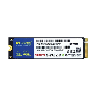 حافظه SSD اینترنال توین موس مدل AlphaPro NVMe M.2