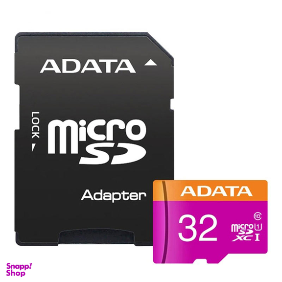 کارت حافظه‌ ای دیتا مدل PremierA ظرفیت 32 گیگابایت به همراه آداپتور SD
