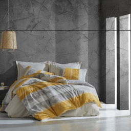 سرویس کاور لحاف یکنفره 3 تکه کاتن باکس مدل Liny