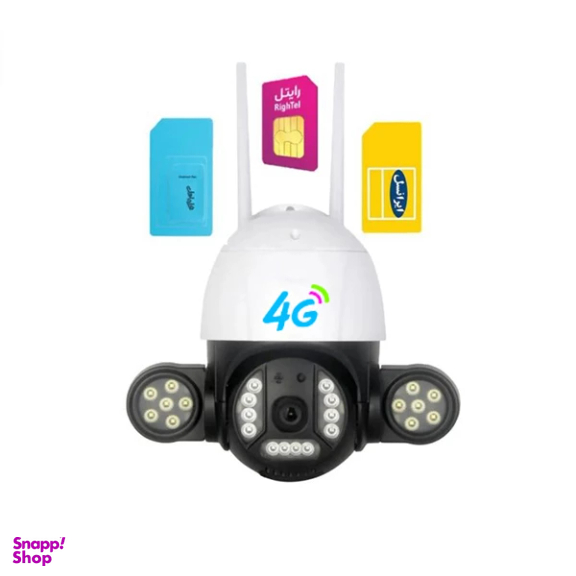 دوربین مداربسته تحت شبکه مدل 4G سیم کارتی P20