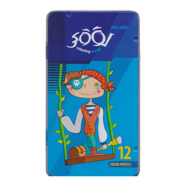 مداد رنگی 12 رنگ لوکی کد 3012