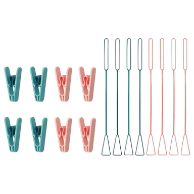 گیره لباس ایکیا مدل SLIBB کد 404.990.02 بسته 16 عددی
