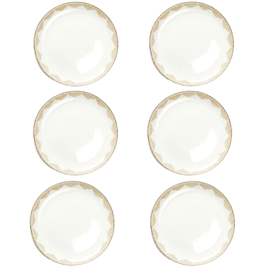 بشقاب خورش خوری کد آنجل بسته ۶ عددی