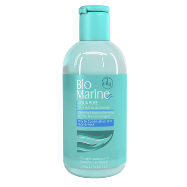 محلول پاک‌ کننده آرایش بایومارین مدل Pure Aqua حاوی جلبک دریایی حجم 250 میلی‌ لیتر