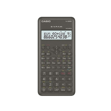 ماشین حساب کاسیو مدل FX-82MS 2nd Edition کد 4122
