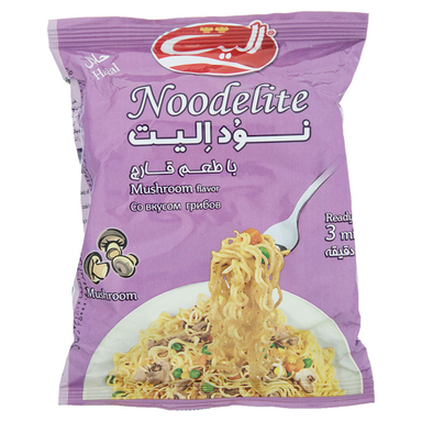 نودل با طعم قارچ الیت وزن ۷۵ گرم