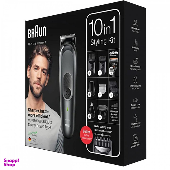 ماشین اصلاح موی سر و صورت شارژی براون مدل MGK7331