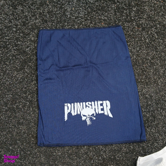 ست تاپ و شلوارک و اسکارف ورزشی مردانه کد 1604 رنگ سفید