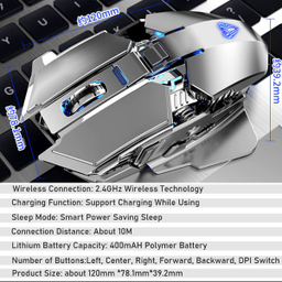ماوس بی سیم آئولا مدل AULA SC300