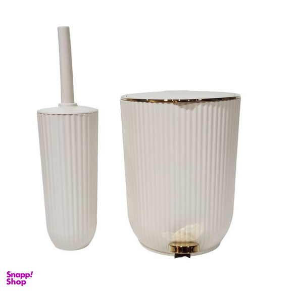 ست برس و فرچه توالت همارا کد 660250 مجموعه 2 عددی