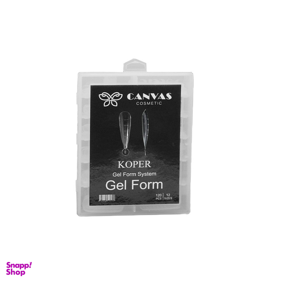 تیپ ناخن کانواس مدل gel بسته 120 عددی