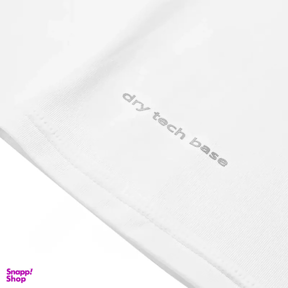 بلوز ورزشی مردانه آلشپرت مدل استرچ انگشتی ALA -002 رنگ سفید