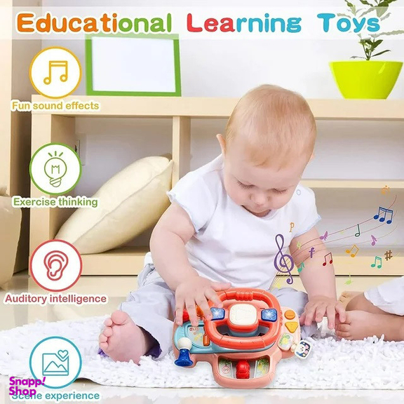 اسباب بازی هانگر مدل فرمان طرح موزیکال کد HE0541