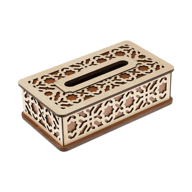 جعبه دستمال کاغذی هم آدیس مدل آذین کد BF012KG