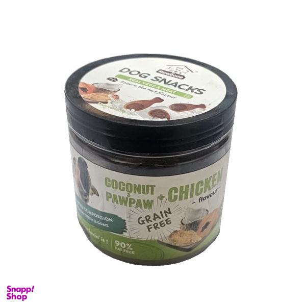 تشویقی سگ گناولز مدل howbone coconut وزن 200 گرم