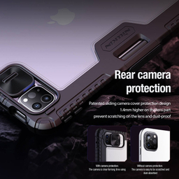 کیف کلاسوری نیلکین مدل Bumper Pro Leather Multi-Angle Folding مناسب برای تبلت اپل iPad Pro 11 2024