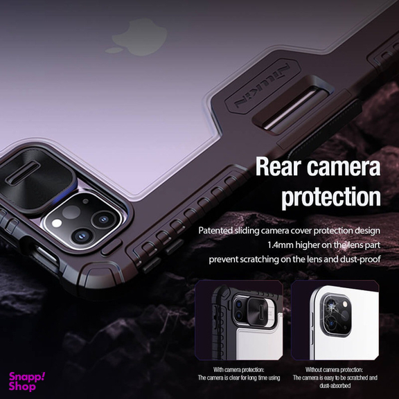 کیف کلاسوری نیلکین مدل Bumper Pro Leather Multi-Angle Folding مناسب برای تبلت اپل iPad Pro 11 2024