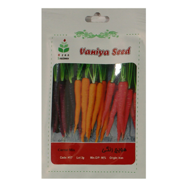 بذر هویج رنگی آذر سبزینه مدل A35