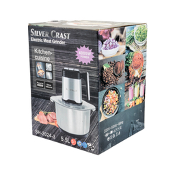 خرد کن سیلور کرست مخزن استیل 5.5 لیتری دسته L