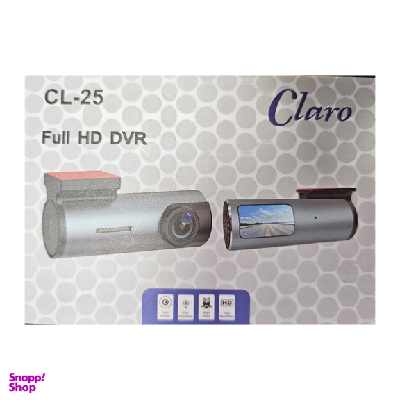 دوربین ثبت وقایع خودرو کلارو مدل CL-25 WIFI