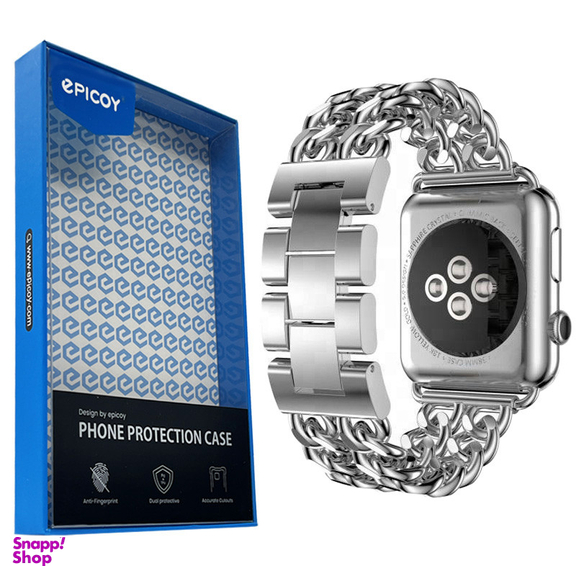 بند اپیکوی مدل Cartier Loop مناسب برای اپل واچ سری 1/2/3/4/5/6/7/8/SE/Ultra سایز 42/44/45/49 میلی متری