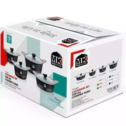 سرویس قابلمه 10 پارچه ام کی کد 1820