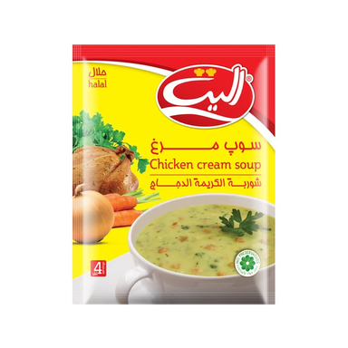 سوپ نیمه آماده الیت با طعم مرغ وزن 65 گرم