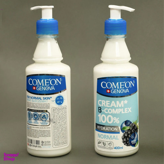 کرم پمپی کامان مدل B-COMPLEX NORMAL SKIN حجم 400 میلی لیتر