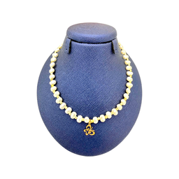 گردنبند طلا 18 عیار زنانه پانسی طرح پروانه کد nem01