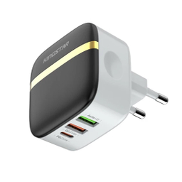 شارژر دیواری 32 وات کینگ استار مدل KW196 PD به همراه کابل USB-C