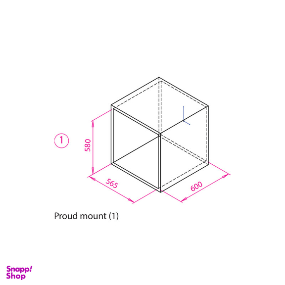 فر برقی 65 لیتری کن مدل پوینت M