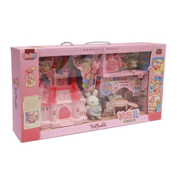 اسباب بازی ست خرگوشی با لوازم و قصر طرح 005