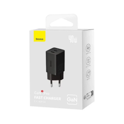 شارژر دیواری 40 وات بیسوس GAN5 Pro مدل CCGP180101