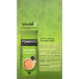 پودر مخلوط چای فوری با طعم هل فومنتو بسته 10 عددی