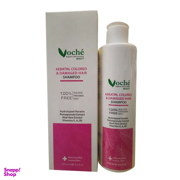 شامپو مو وچه مدل KERATIN حجم 250 میلی لیتر