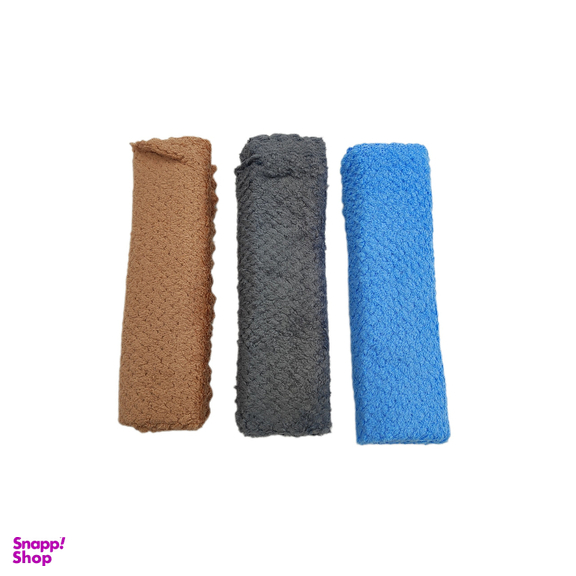 دستمال نانو فایبر ترنم کد 7239 بسته 3 عددی