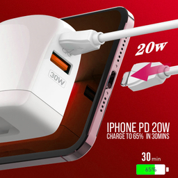 شارژر دیواری هیسکا مدل H-115PD به همراه کابل تبدیل USB-C